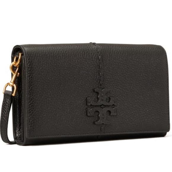 Tory Burch McGraw leather crossbody wallet - Picture 2 of 6